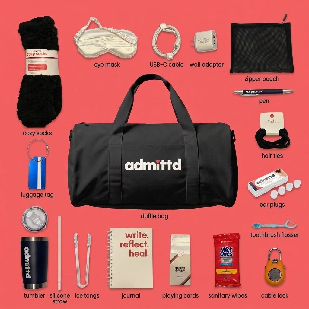 Everything included in the duffle