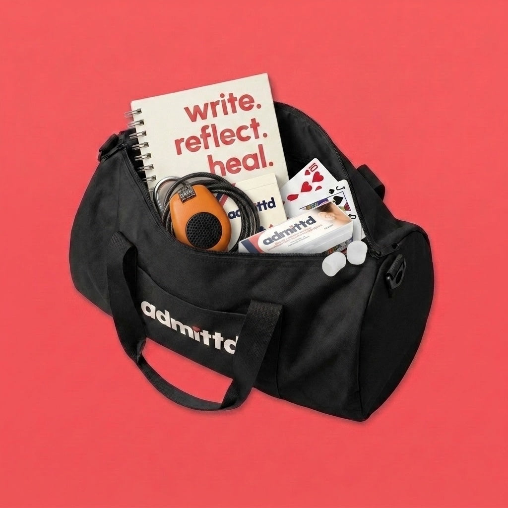 the duffle basic packed, branded items v3