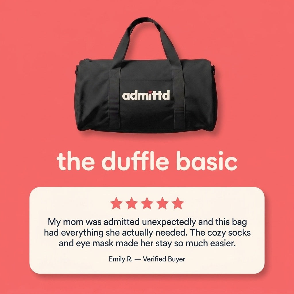 Customer review card, the duffle basic