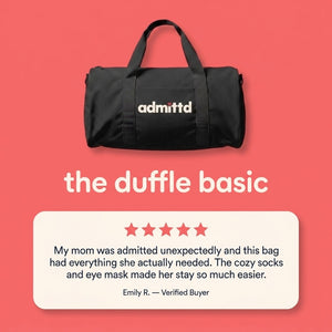 Customer review card, the duffle basic