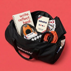 the duffle + packed, branded items v3