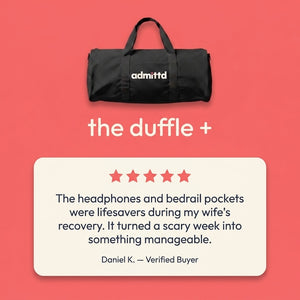 Customer review card, the duffle +