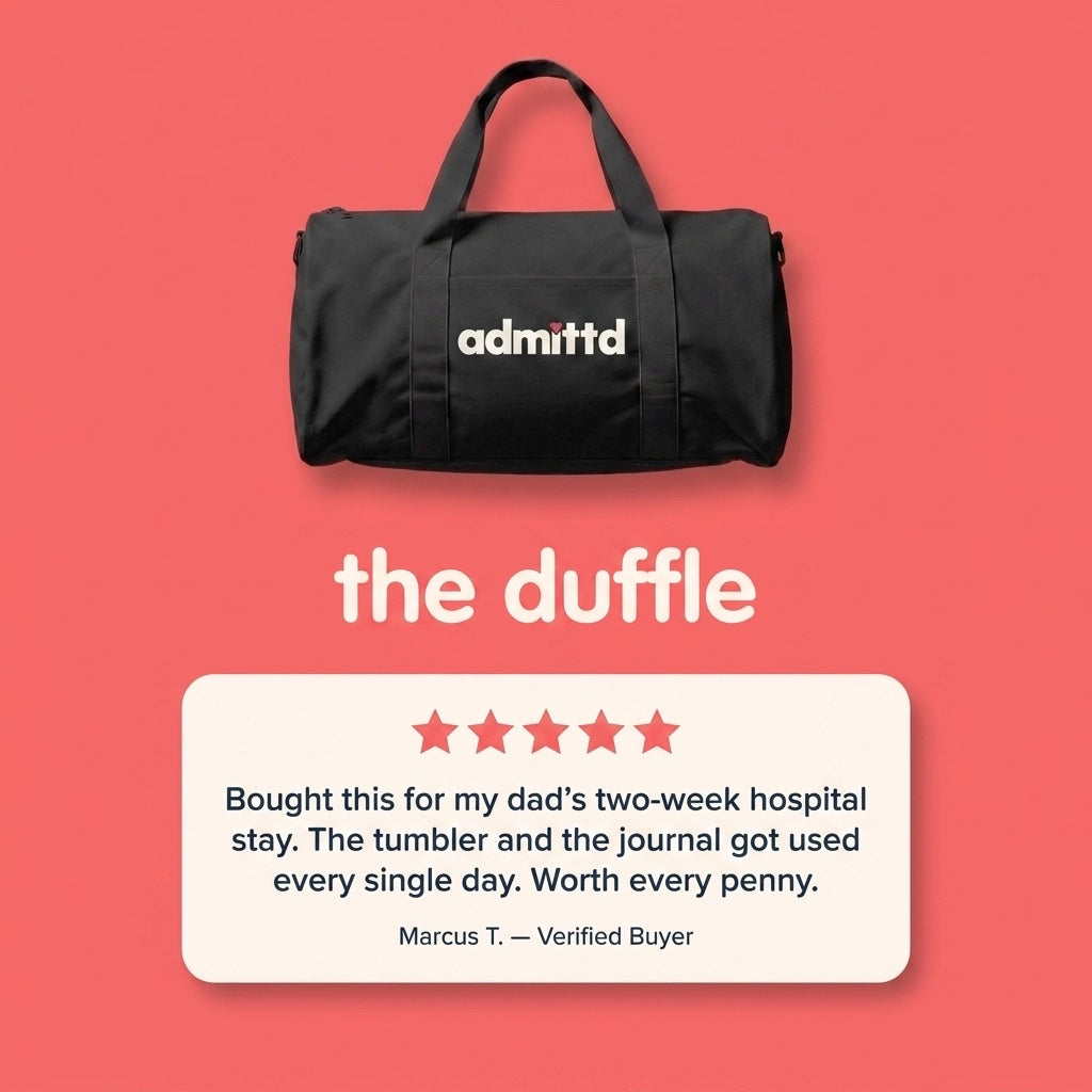 Customer review card, the duffle